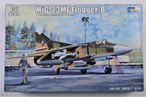 TRUMPETER: A 1:32 scale MiG-23MF Flogger-B boxed model kit