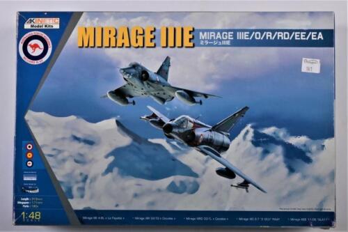 KINETIC: A 1:48 scale Mirage IIIE boxed model kit