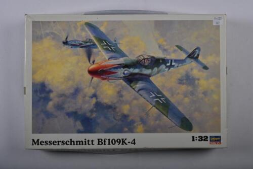 HASEGAWA: A 1:32 scale Messerschmitt Bf109K-4 boxed model kit