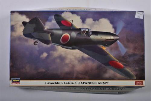 HASEGAWA: A 1:48 scale Limited edition Lavochkin LaGG-3 "Japanese Army" boxed model kit