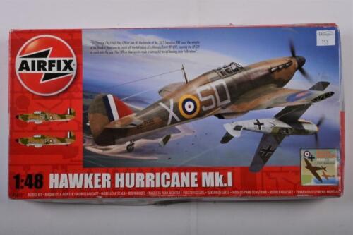 AIRFIX: A 1:48 scale Hawker Hurricane Mk.I boxed model kit