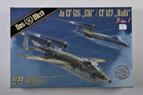 DAS WERK: A 1:32 scale Ju EF-126 "Elli"/ EF-127 "Walli" boxed model kit
