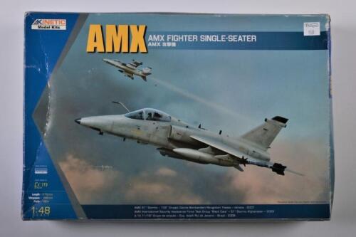 KINETIC: A 1:48 scale AMX fighter single-seater boxed model kit
