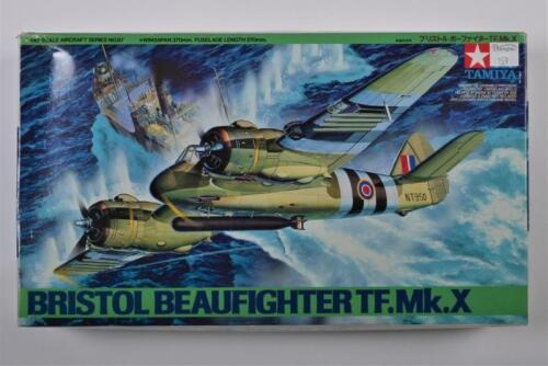 TAMIYA: A 1:48 scale Bristol Beaufighter TF.Mk.X boxed model kit