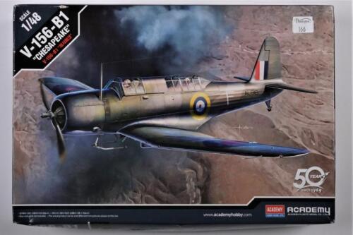 ACADEMY: A 1:48 scale V-156-B1 "Chesapeake" boxed model kit