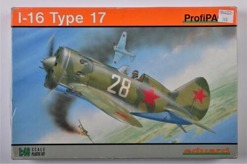 EDUARD: A 1:48 scale I-16 Type 17 boxed model kit