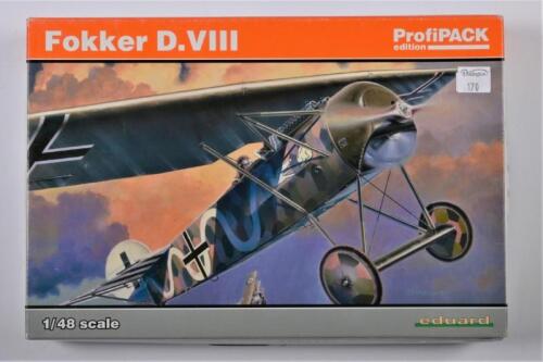 EDUARD: A 1:48 scale ProfiPACK edition Fokker D.VIII boxed model kit