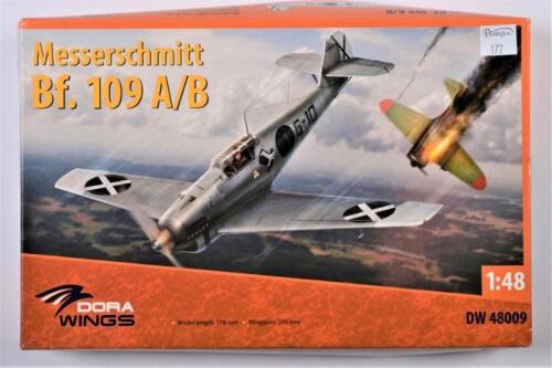 DORA WINGS: A 1:48 scale Messerschmitt Bf. 109 A/B boxed model kit