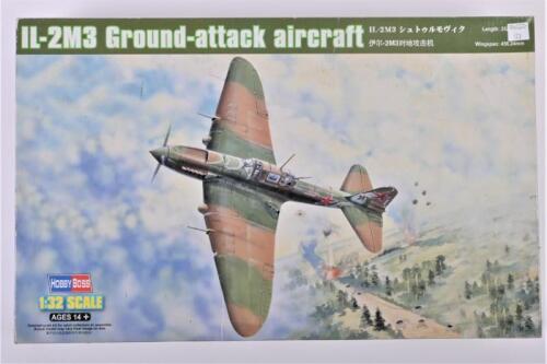 HOBBY BOSS: A 1:32 scale IL-2M3 Ground-attack aircraft boxed model kit