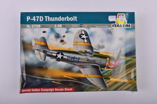 ITALERI: A 1:48 scale P-47D Thunderbolt boxed model kit