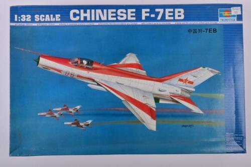 TRUMPETER: A 1:32 scale Chinese F-7 EB boxed model kit