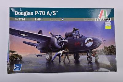 ITALERI: A 1:48 scale Douglas P-70 A/S boxed model kit