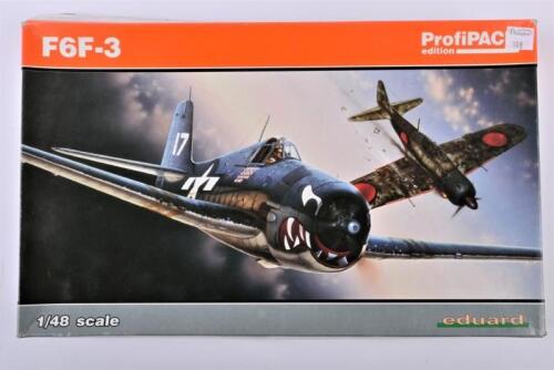 EDUARD: A 1:48 scale ProfiPACK edition F6F-3 boxed model kit