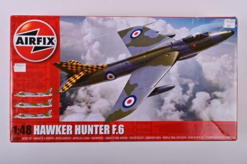 AIRFIX: A 1:48 scale Hawker Hunter F.6 boxed model kit