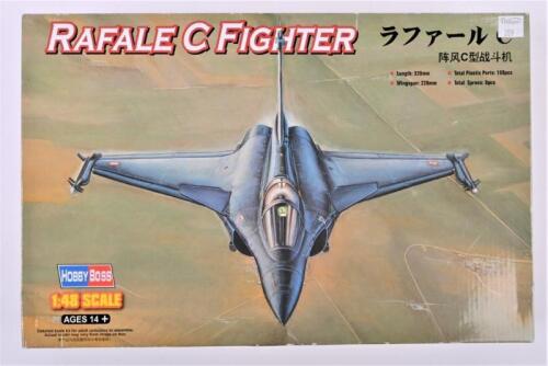 HOBBY BOSS: A 1:48 scale Rafale C Fighter boxed model kit