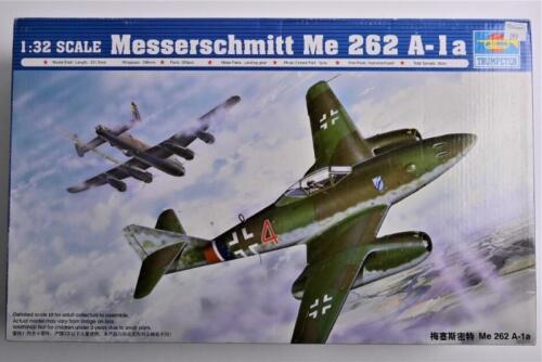 TRUMPETER: A 1:32 scale Messerschmitt Me 262 A-1a boxed model kit