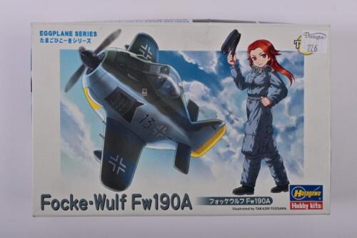 HASEGAWA: EGG PLANE SERIES Focke-Wulf Fw190A TH11 boxed model kit