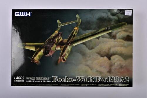 G.W.H.: A 1:48 scale Focke-Wulf Fw189A2 boxed model kit