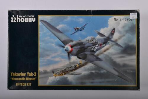 SPECIAL HOBBY: A 1:32 scale Hi-Tech Kit Yakovlev Yak-3 "Normandie-Niemen" boxed model kit