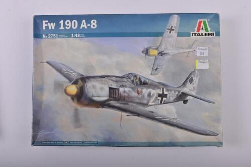 ITALERI: A 1:48 scale Fw 190 A-8 boxed model kit