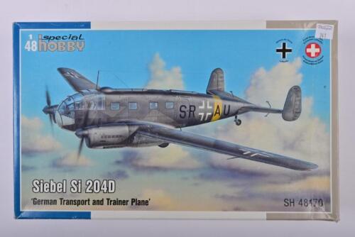 SPECIAL HOBBY: A 1:48 scale Siebel Si 204D boxed model kit