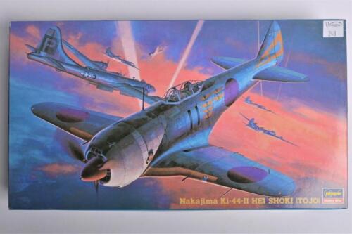 HASEGAWA: A 1:48 scale Nakajima Ki-44-II Hei Shoki (TOJO) boxed model kit