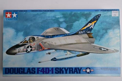 TAMIYA: A 1:48 scale Douglas F4D-1 Skyray boxed model kit