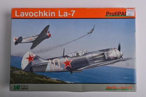 EDUARD: A 1:48 scale ProfiPACK Lavochkin La-7 boxed model kit
