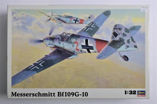 HASEGAWA: A 1:32 scale Messerschmitt Bf109G-10 boxed model kit