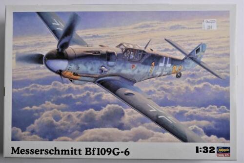HASEGAWA: A 1:32 scale Messerschmitt Bf109G-6 boxed model kit