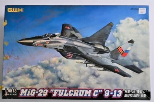 G.W.H.: A 1:48 scale MiG-29 "FULCRUM C" 9-13 boxed model kit