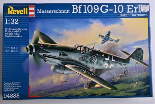 REVELL: A 1:32 scale Messerschmitt Bf109G-10 Erla "Bubi" Hartmann boxed model kit