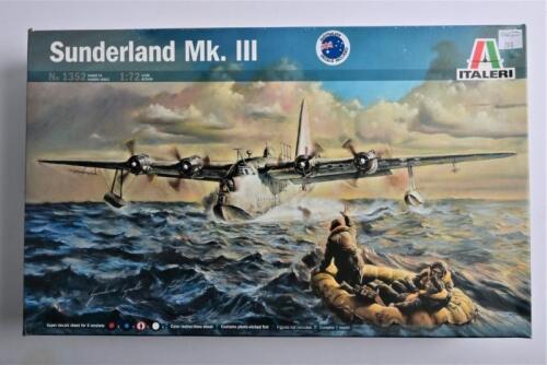 ITALERI: A 1:72 scale Sunderland Mk.III boxed model kit