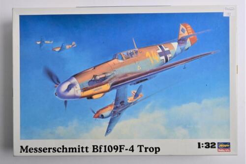 HASEGAWA: A 1:32 scale Messerschmitt Bf109F-4 Trop boxed model kit
