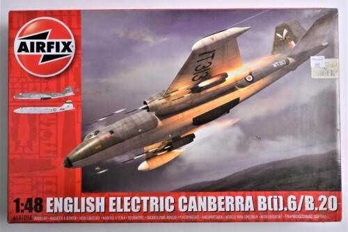 AIRFIX: A 1:48 scale English Electric Canberra B(i).6/B.20 boxed model kit