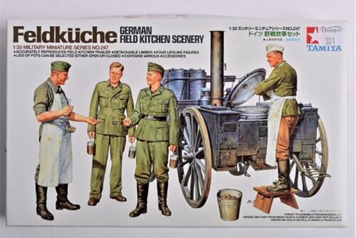 TAMIYA: A 1:35 scale Feldkuche German field kitchen scenery boxed model kit