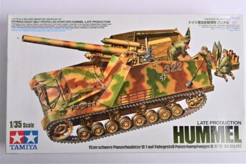 TAMIYA: A 1:35 scale German heavy self-propelled howitzer hummel (late production) boxed model kit