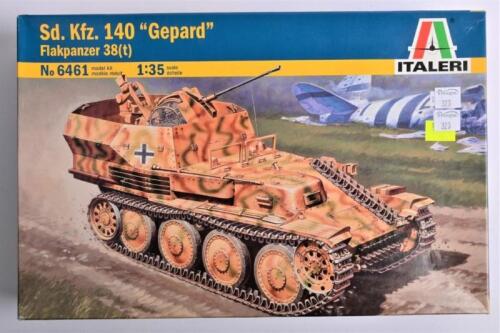 ITALERI: A 1:35 scale Sd. Kfz.140 "Gepard" Flakpanzer 38(t) boxed model kit