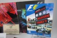 ALBERT PARK G.P: A collection of memorabilia relating to the Melbourne Grand Prix (with 30+ signatures) - 7