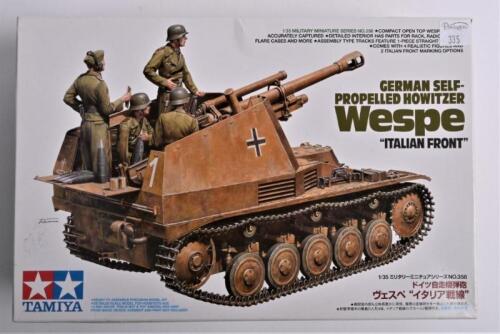 TAMIYA: A 1:35 scale German self-propelled howitzer Wespe "Italian front" boxed model kit