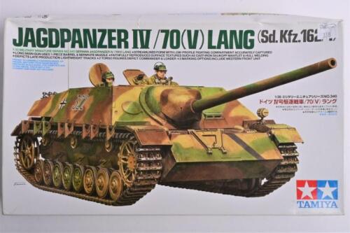 TAMIYA: A 1:35 scale Jagdpanzer IV/70(V) Lang Sd.Kfz.162/1 boxed model kit