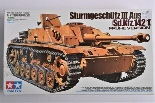 TAMIYA: A 1:35 scale Sturmgeschutz III Ausf.G Sd.Kfz.142/1 boxed model kit