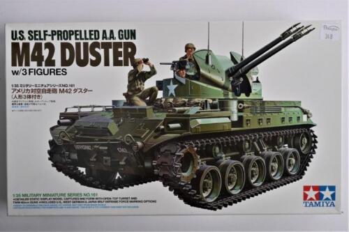 TAMIYA: A 1:35 scale U.S. self-propelled A.A. gun M42 Duster boxed model kit