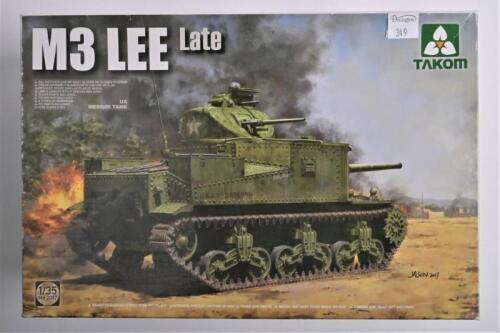 TAKOM: A 1:35 scale U.S. medium tank M3 Lee Late boxed model kit