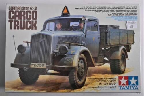 TAMIYA: A 1:35 scale German 3t 4x2 Cargo truck boxed model kit