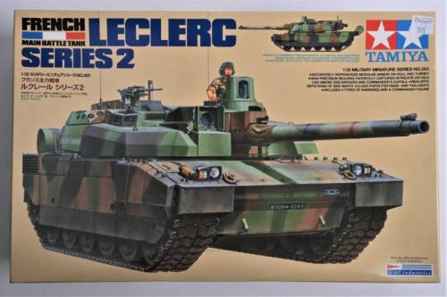 TAMIYA: A 1:35 scale French main battle tank LECLERC Series 2 boxed model kit