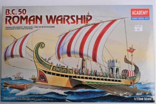 ACADEMY: A 1:72 scale B.C. 50 Roman warship boxed model kit