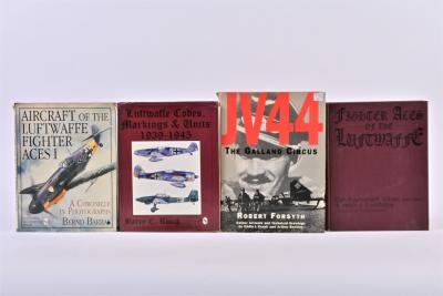 MILITARY HISTORY BOOKS: 4 hardcover books about German military in WWII