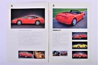 FERRARI (CORNES): A 1998 Ferrari (CORNES) sales brochure. Japanese text - 2