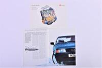 AUDI: Three 1989 - 1991 Audi sales brochures for Audi 80, 90 & 200 models - 2